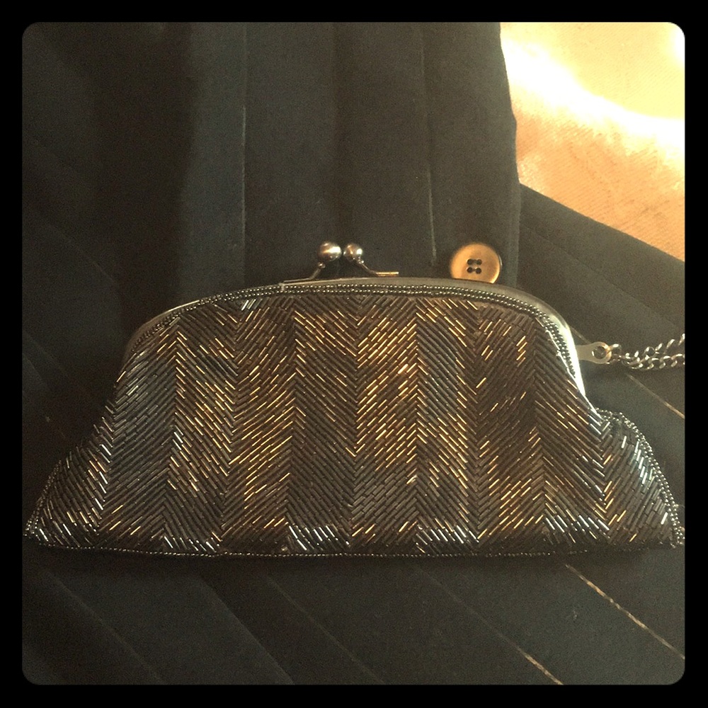 The Limited beaded wristlet.